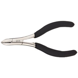 QVS Nagelhautzange Fußpflege Pediküre Maniküre mit Gummigriffen