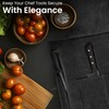 LEATHER VILLAGE Genuine Leather Knife Roll Bag – Professional Chef