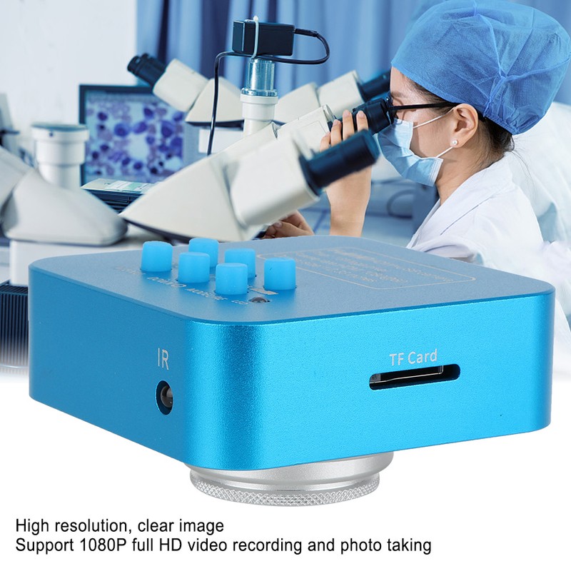 16MP 1080P HDMI USB Industry Microscope Camera TF Card Video