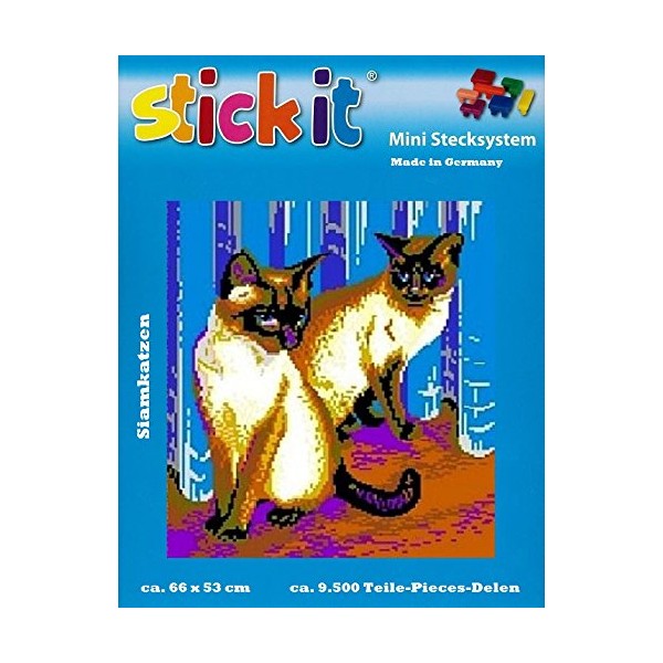 stickit Siam Cat Mini Plug-In System Approx. 9,500 Pieces No.