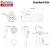 CNLINKO LP-16 Industrial Waterproof Connector IP68 Circular Connector Quick Plugging