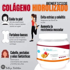 Colágeno Magnesio + Maca / Fortalece Huesos & Da Rendimiento