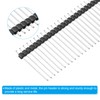 PATIKIL Pack of 20 DIP Pin Headers Single Row 40P