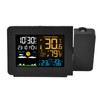 Indoor Outdoor Thermometer 60m Transmission Clock Projection Function Temperature Prediction