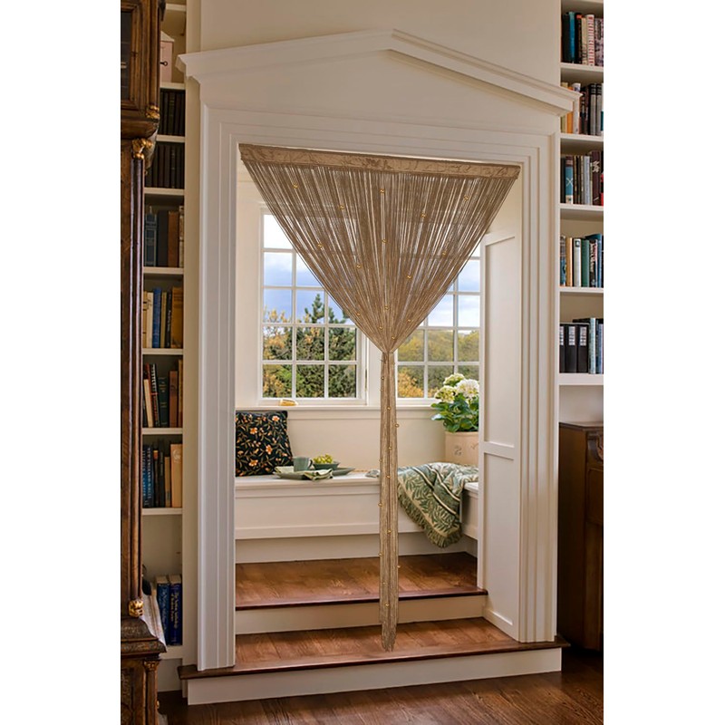 YIIBAII Beaded Curtain Beaded Curtains for Doorways Crystals Suitable for