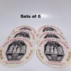 Reissdorf Kolsch German Beer Coasters Set of 6 Universitas Cologne