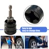 Car Jack Adapter - Alloy Jack Socket Adapter for Hand