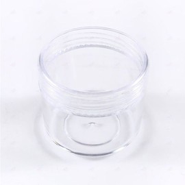 20g Nail Jewel Empty Case Cream Jar Cosmetic Transparent Cream Container / 20g 네일보석 공케이스 크림통 화장품 투명 크림용기