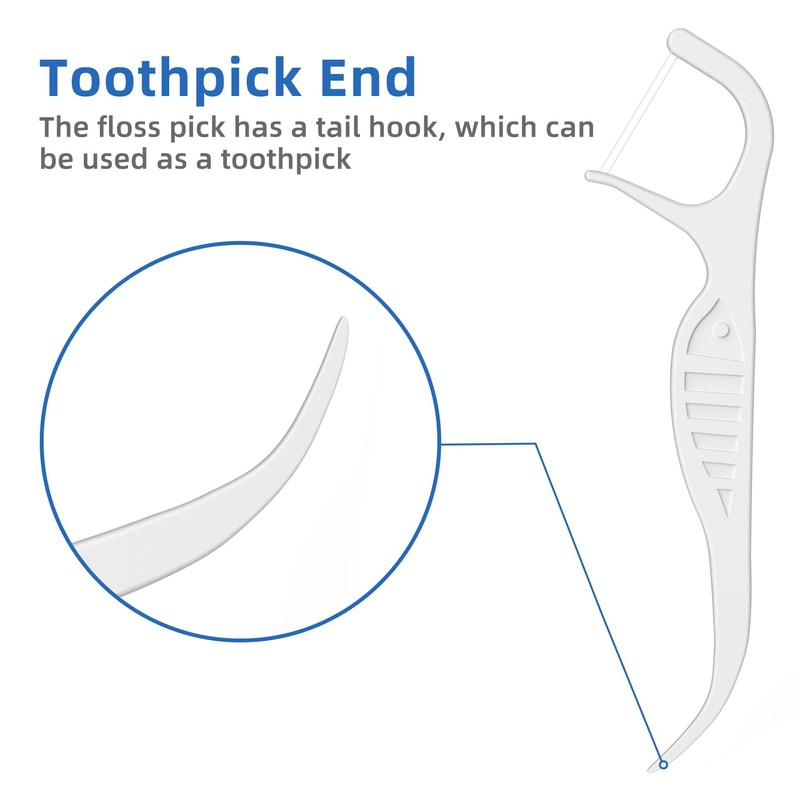 VINSULLA Braces Flosser, Orthodontic Flossers for Braces, Mint Flavor, 80