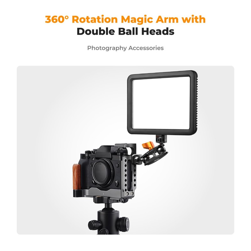 K&F Concept MS14 Magic Arm, Magic Arm with two ball