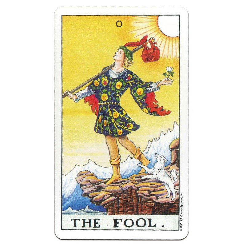 Universal Weight Pocket Tarot Deck T0264 (Recommended as First Tarot
