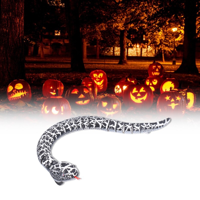 Infrared Remote Control Rattle Snake BatteryPowered Robotic Snake Toy Kids