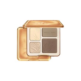 Sweet mint 2 in 1 Shading Highlight Shading Shading 3D Multipurpose Palette 1 Piece 12g Contouring Nose Shadow Base Makeup 3D Cosmetic Mat Contouring Powder Small Face (2# Tree Shade)