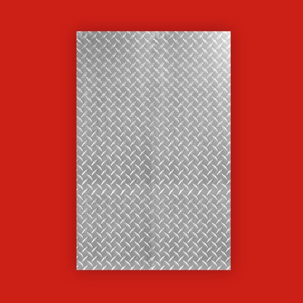 .125-1/8-36" x 24" Aluminum 3003 Diamond Tread Sheet Plate |