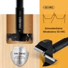 TOOLMAYS Forstner Drill Bit Set 5 Pieces for Wood Diameter