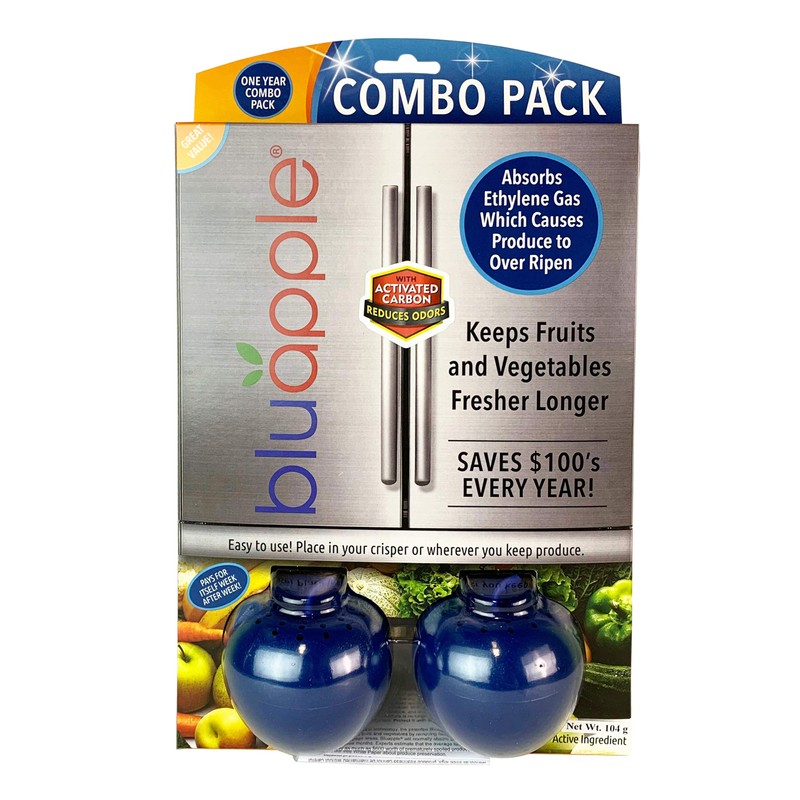 Bluapple One-Year Combo Pack with Activated Carbon Freshness Balls to