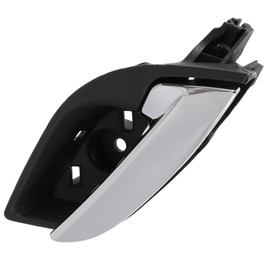 HEROFFIX Front Driver Side Interior Door Handle for Buick Lacrosse 2009-2014 Inside Door Handle Black Chrome 1 Pc