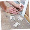TEHAUX 200Pcs Wall Panel Clamp Furniture Clamps for Easy Installation