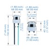 Lychee Light Dual Flush Valve & Push Button Replacement Parts