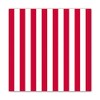 Ambiente Napkins Lunch 33 x 33 cm Stripes Red