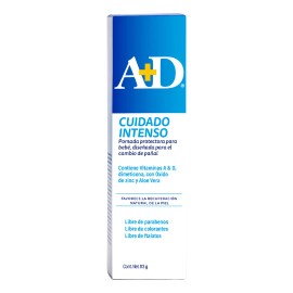 Pomada A+d Cuidado Intenso: Protección Rozaduras Bebé 113g