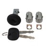 MIFADLE Ignition Switch Lock Cylinder with Pair Front Door Lock