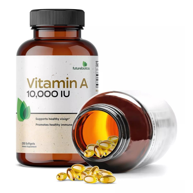 Futurebiotics Vitamina A De 10,000 Ui Con 250 Softgels Hecho