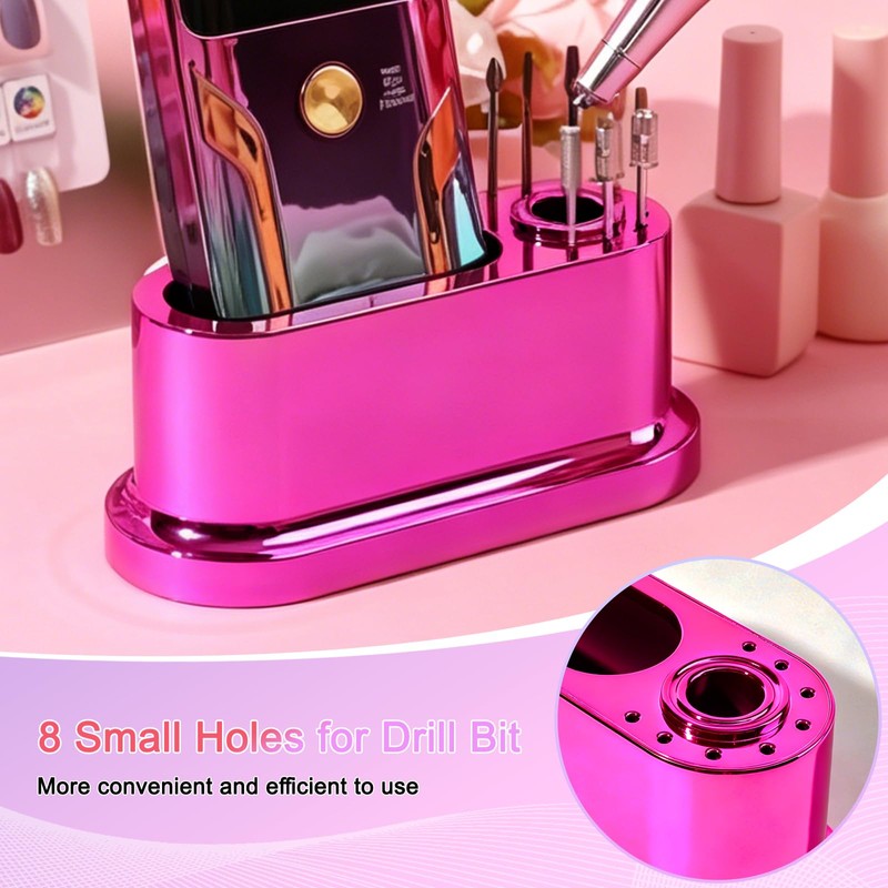 Nail Drill Machine Holder Efile Stand and Organizer Storage Box