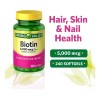 Biotina 5,000mcg 240 Caps Cabello Uñas Piel Biotin Spring Va