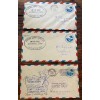 US Sc #UC2 air mail 5 cent stamped envelope, vintage