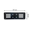 GammBC® Black Plastic Polypropylene Heavy Duty Universal Car License Plate