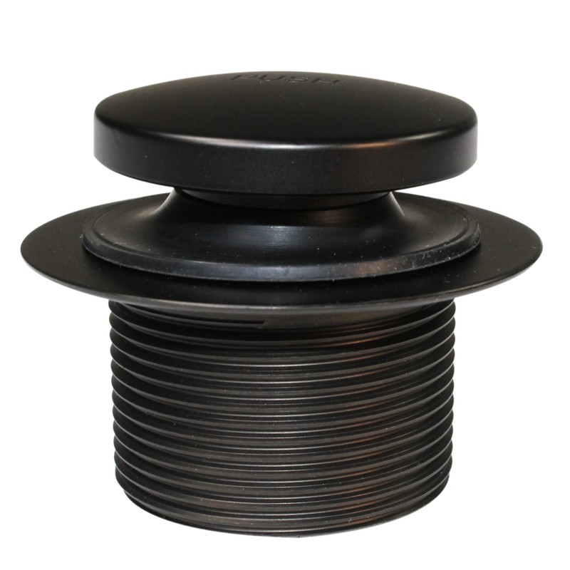 Westbrass D3322-12 1-1/2-Inch NPSM Coarse Thread Tip-Toe Bath Drain, Oil