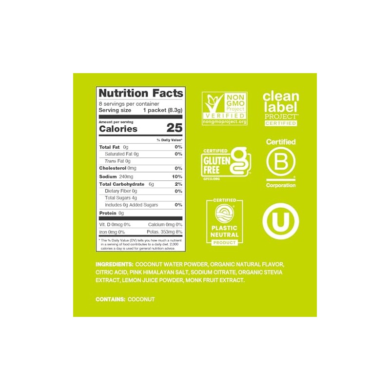 Cure Hydration- “| Mezcla para bebidas electrolíticas a base de