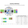 ESP32-S3 1.43inch AMOLED Display Development Board, 466×466 Resolution 16.7M Color