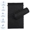 Acupressure Mat and Pillow Set for Back/Neck Pain Relief and