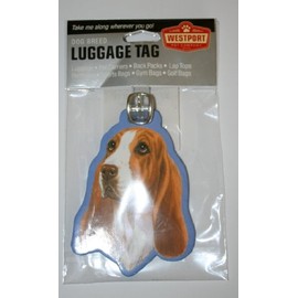 Westport Luggage Tag Basset Hound