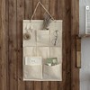 Tazive Wall Pocket Wall-mounted Storage Door Hanger Pocket 3 Tiers