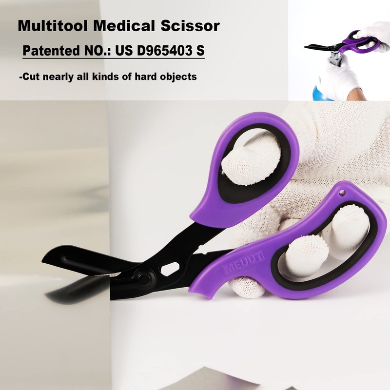 MEUUT First Aid Kits with Stethoscope Case Trauma Shears Bandage