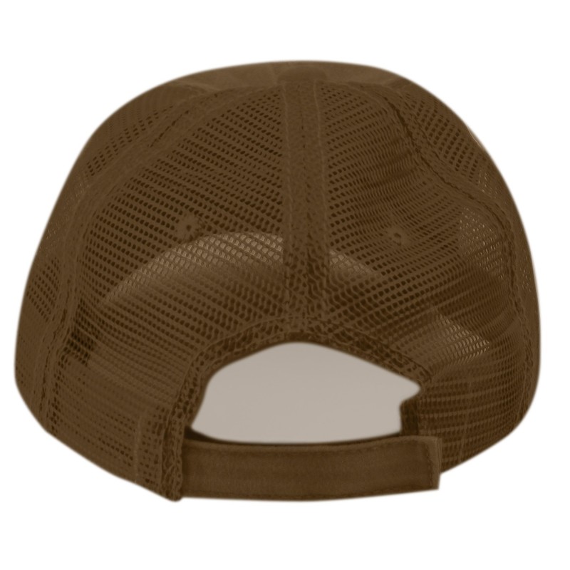 E-FLAG Low Profile Unstructured HAT Twill Distressed MESH Trucker CAPS