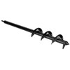 Flower Planting Auger Iron Planter Digging Spiral Drill Bit Garden