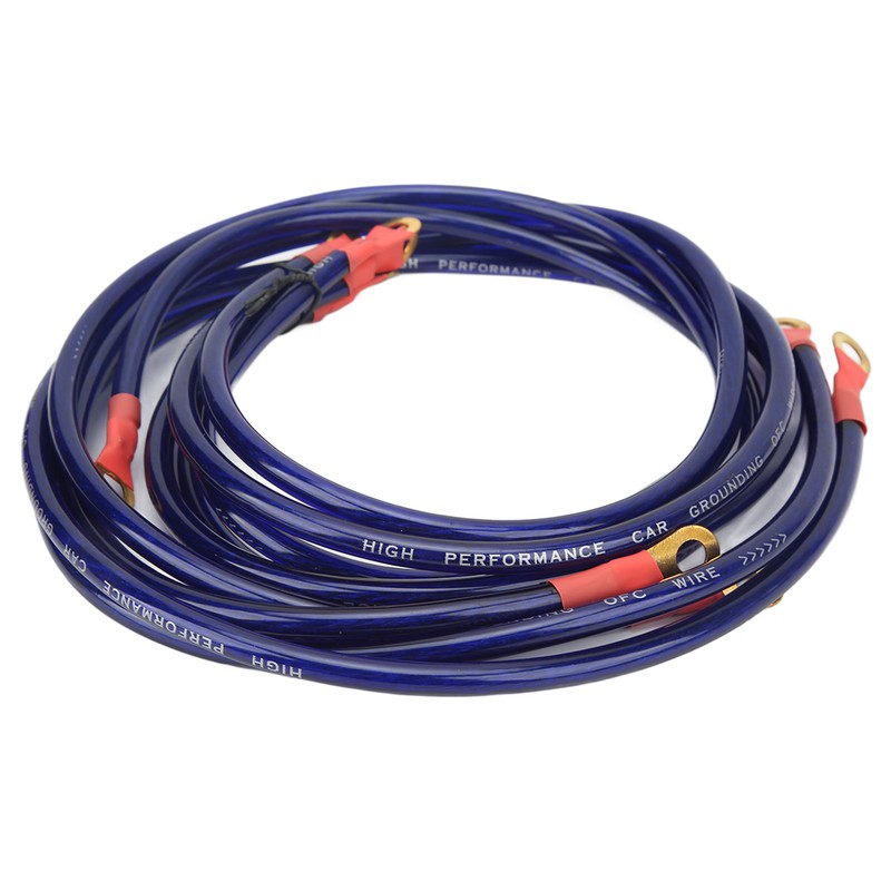 5pcs Pure Copper Battery Inverter Cable Flame Retardant Universal for