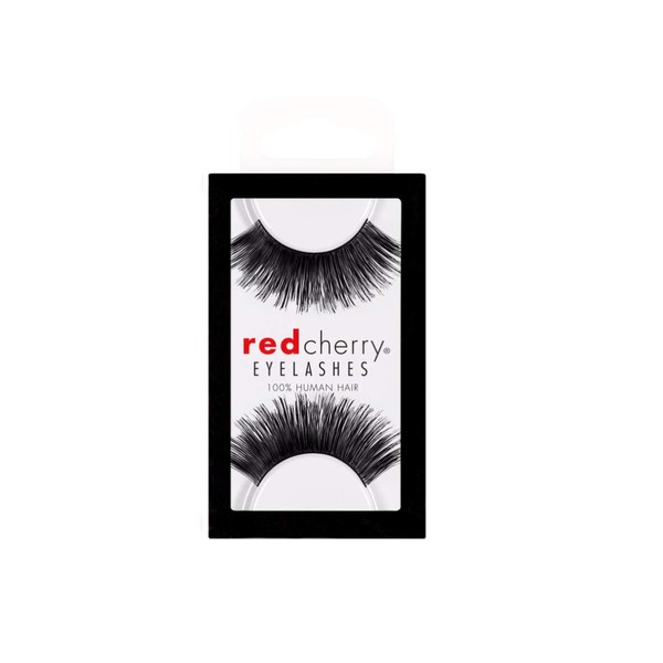 Red Cherry Eyelashes 100% human hair #112 (6 pairs pack)