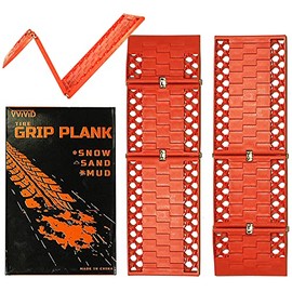 VViViD 2 x Folding Tire Grip Planks, for Emergency Vehicle Recovery