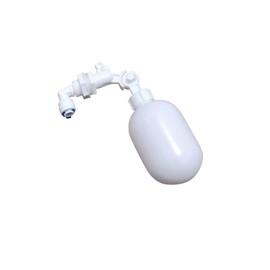 GREDIA - Purificadores de agua de conexión rápida de 1/4 pulgadas (válvula de bola + tipo L+T) + válvula de bola de flotador de agua + cortador de manguera de tubo de PVC + tubo de tubo de 5 metros/16