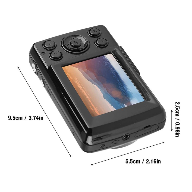 Small Camera, Robust and Durable Digital Camera 16X Zoom with