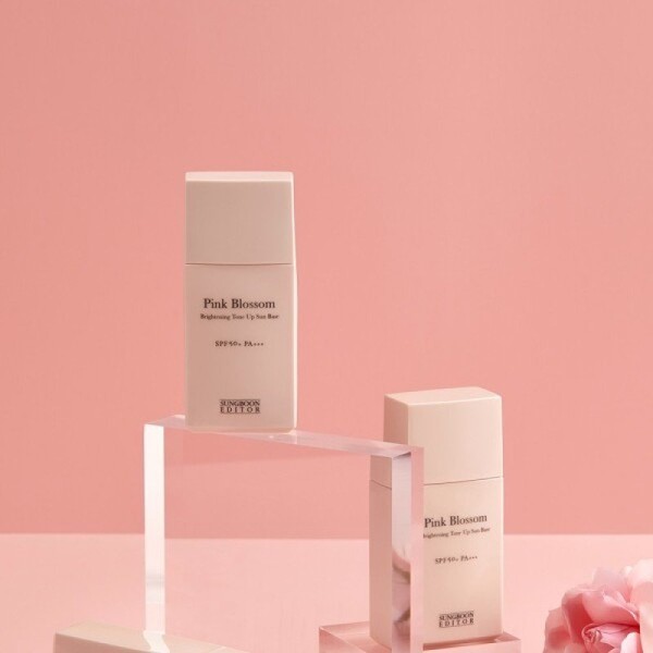Ingredient Editor Pink Blossom Brightening Tone-Up Sun Base 2 /