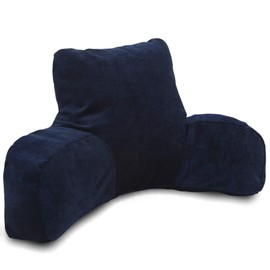 Majestic Home Goods Villa Reading Pillow, Navy