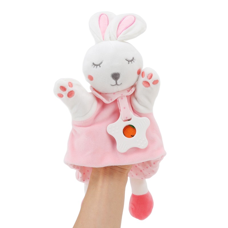 Baby Security Blanket Cute Bunny Baby Teething Stuffed Dolls Soft