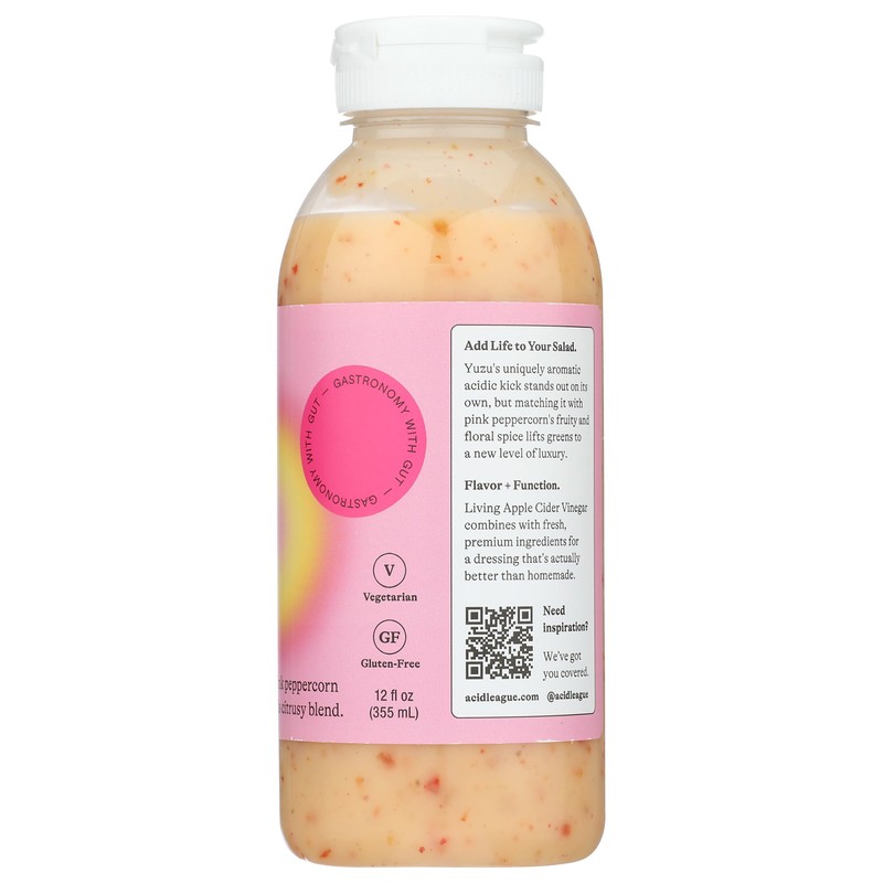 Acid League Honey Yuzu Dressing, 12 FZ