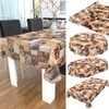 Anro Oilcloth Wax Tablecloth, Washable